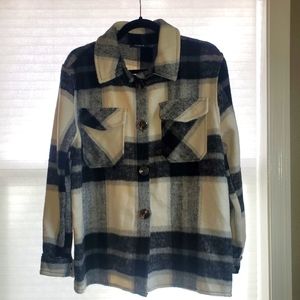 Arden B Fleece Shacket  NWT